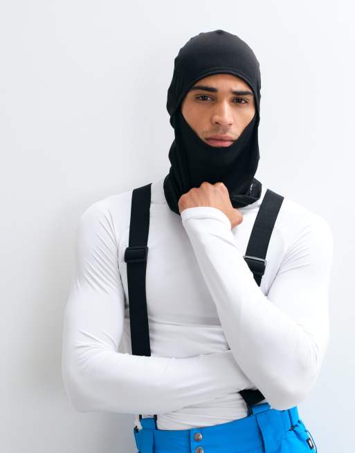 Jack & Jones Ski quick dry breathable balaclava in black, 2 of 3