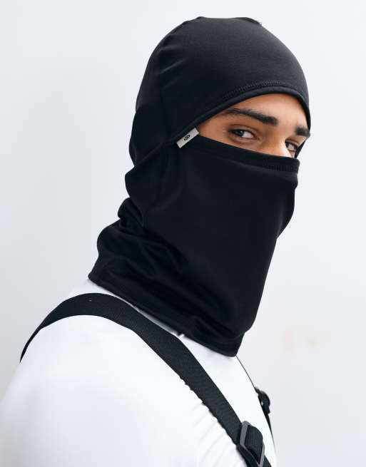 Jack & Jones Ski quick dry breathable balaclava in black, 3 of 3