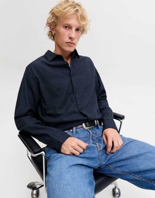 Jack & Jones skjorta i marinblått, 6 av 7