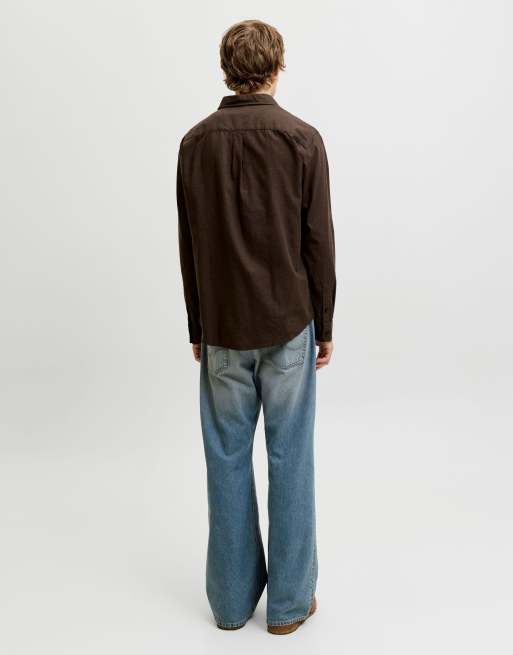 Jack & Jones skjorte i mulch, 2 af 7