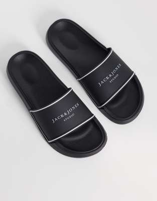 Jack & Jones Slider In Black