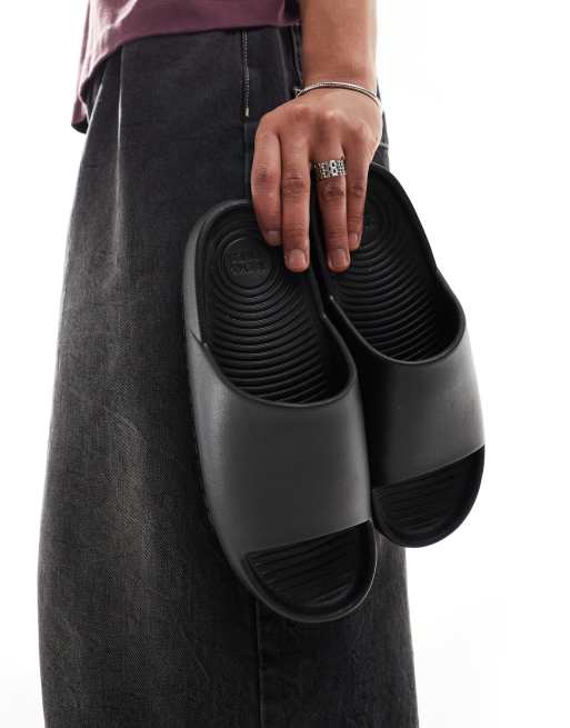 Jack & Jones – Slider in Schwarz mit Fußbett , 2 von 4