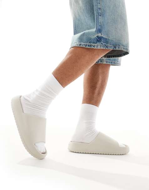 Jack & Jones - Sliders sagomate color crema - view 1