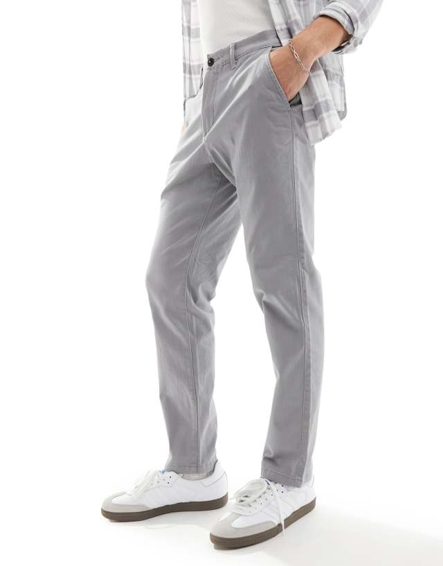 Jack & Jones - slim chino in grey