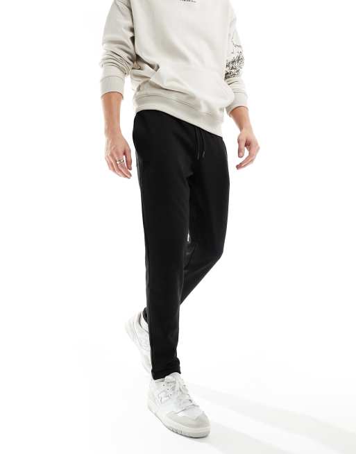 Jack & Jones slim clean pants in black 