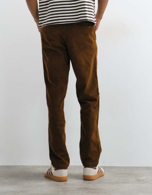 Jack & Jones slim cord trousers in tan brown, 5 of 5