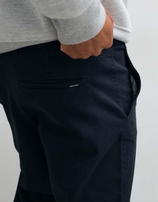 Jack & Jones slim fit chinos i mørk navy, 2 af 5