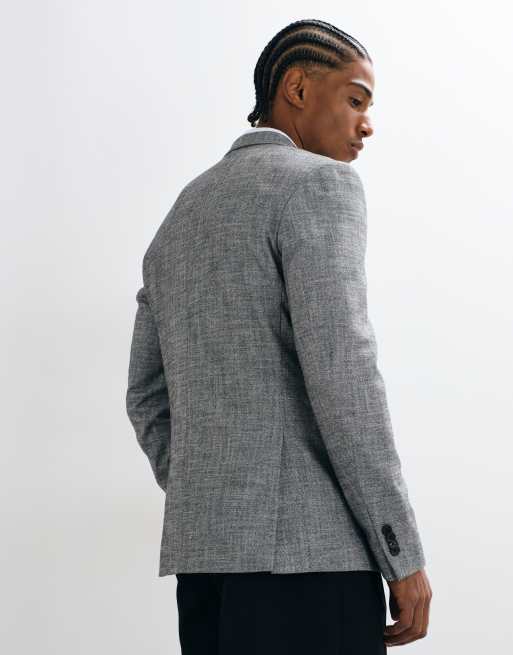 Jack & Jones slim fit-jakkesætsblazer i lysegrå, 5 af 5
