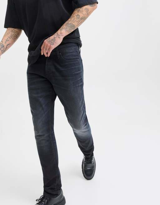Jack & Jones - Slim-fit jeans in blauw denim, 4 van 5