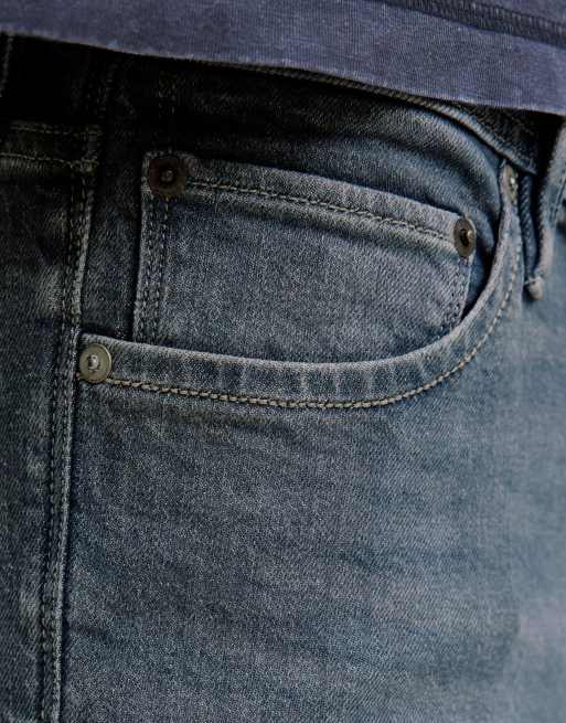 Jack & Jones Slim fit jeans in grey denim, 4 of 5