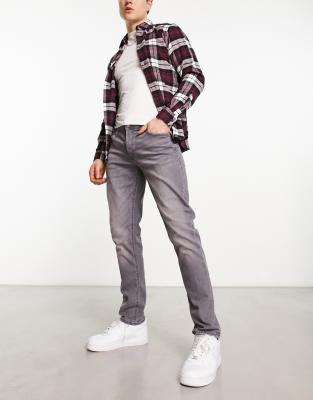 Jack & Jones slim fit jeans in grey - ASOS Price Checker
