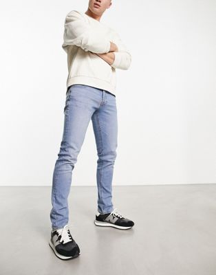 Jack & Jones slim fit jeans in light blue