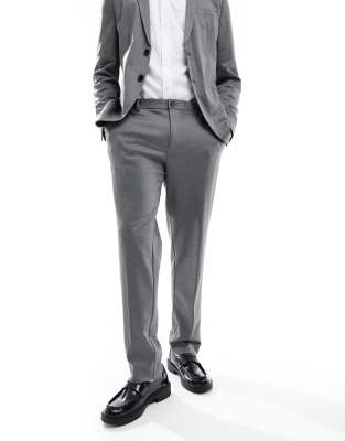 Shop Jack & Jones Slim Fit Jersey Suit Pants