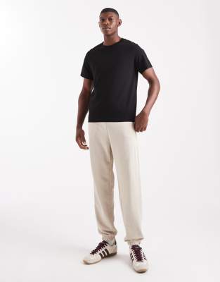 Jack & Jones Jack & Jones slim fit jogger in beige-Neutral