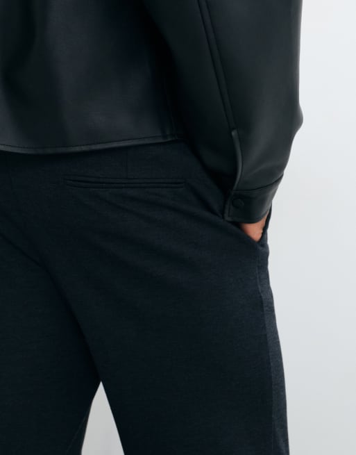 Jack & Jones slim-fit nette broek in navy, 5 van 5