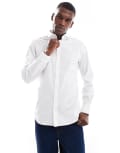 [Jack & Jones] Jack & Jones slim fit shirt in white S White