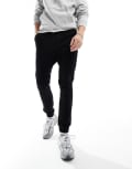 [Jack & Jones] Jack & Jones slim fit trackies in black M Black