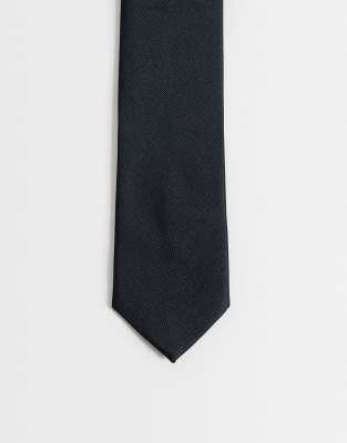Jack & Jones Slim Tie In Black
