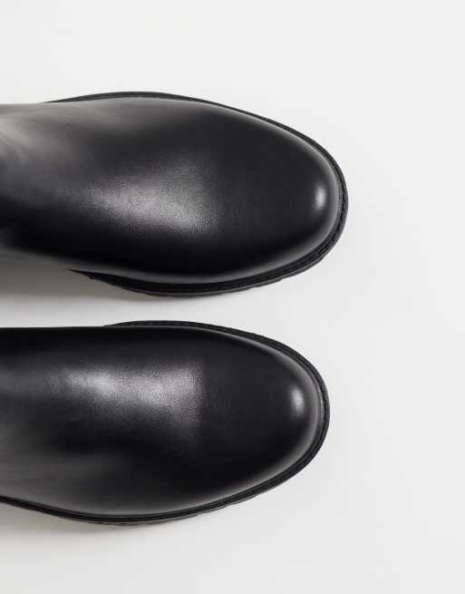 Jack & Jones slip on Chelsea-støvler i brun, 3 af 4