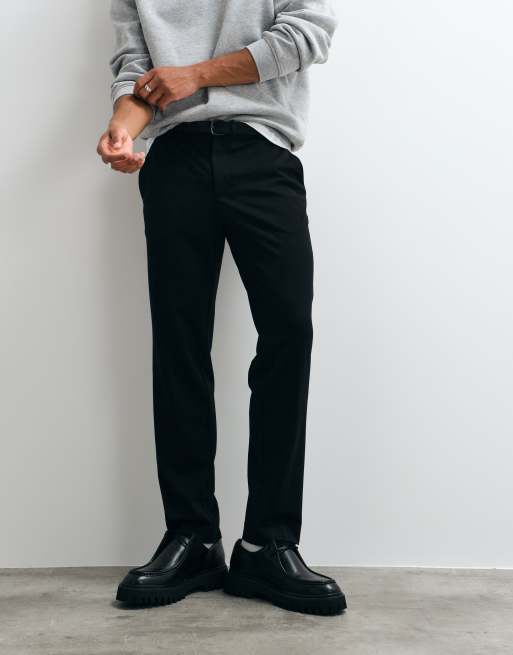 Jack & Jones smala finbyxor i svart, 3 av 5