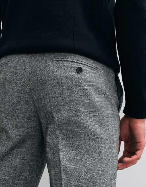 Jack & Jones smala kostymbyxor i ljusgrått, 5 av 5