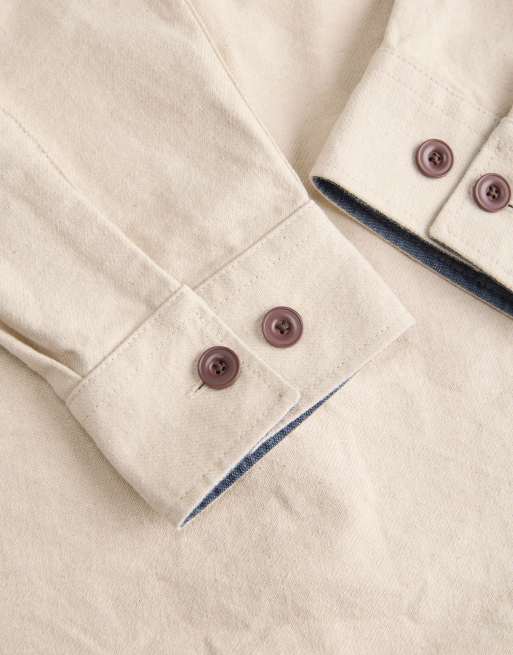 Jack & Jones sobrecamisa en plaza taupe, 4 de 7