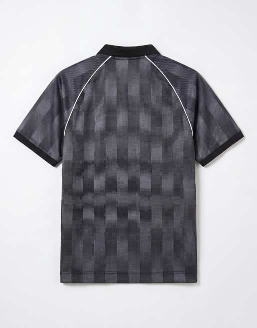 Jack & Jones soccer shirt in black, 7 of 7