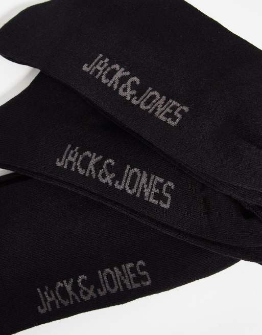 Jack & Jones socks 5 pack in black, 3 of 4