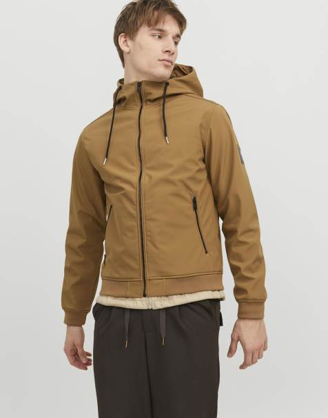Jack & Jones Softshell jacket in otter - view 1