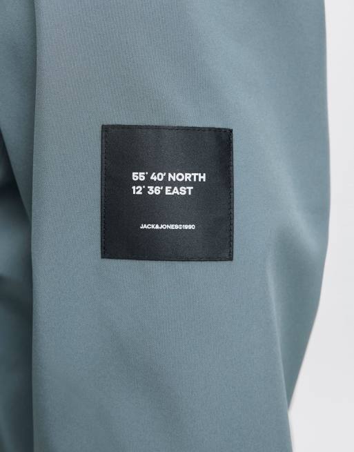 Jack & Jones Softshell jacket in stormy weather, 4 of 7