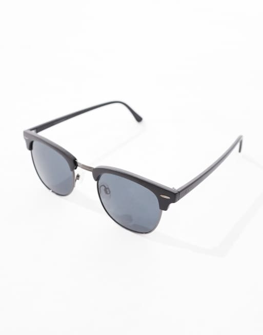 Jack & Jones – Sonnenbrille mit Retro-Gestell in Schwarz, 3 von 3