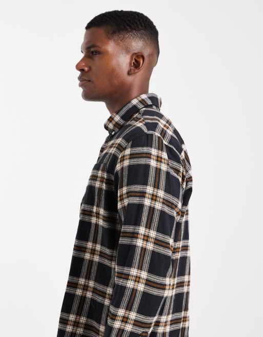 Jack & Jones - Sort skjorte med tern, 5 af 5