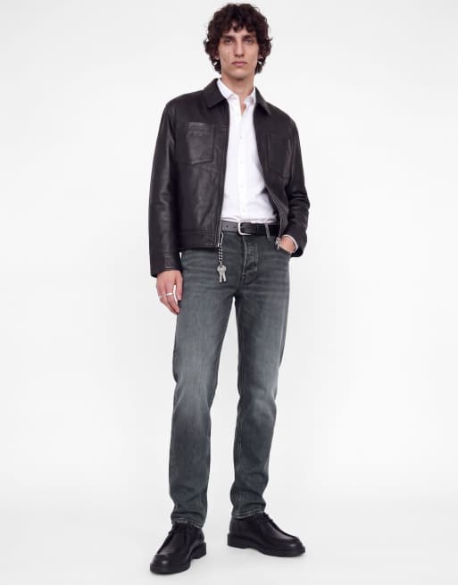 Jack & Jones - Sorte jeans i denim i regular fit, 4 af 6