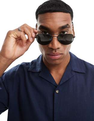 Jack & Jones — Sorte pilotsolbriller