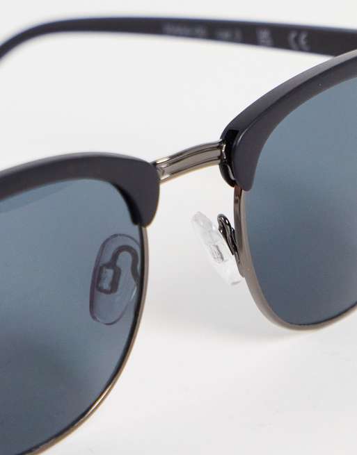 Jack & Jones - Sorte solbriller med retrostel, 2 af 4