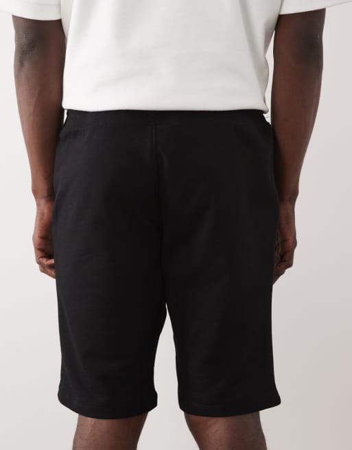Jack & Jones - Sorte sweat-shorts med logo, 4 af 5