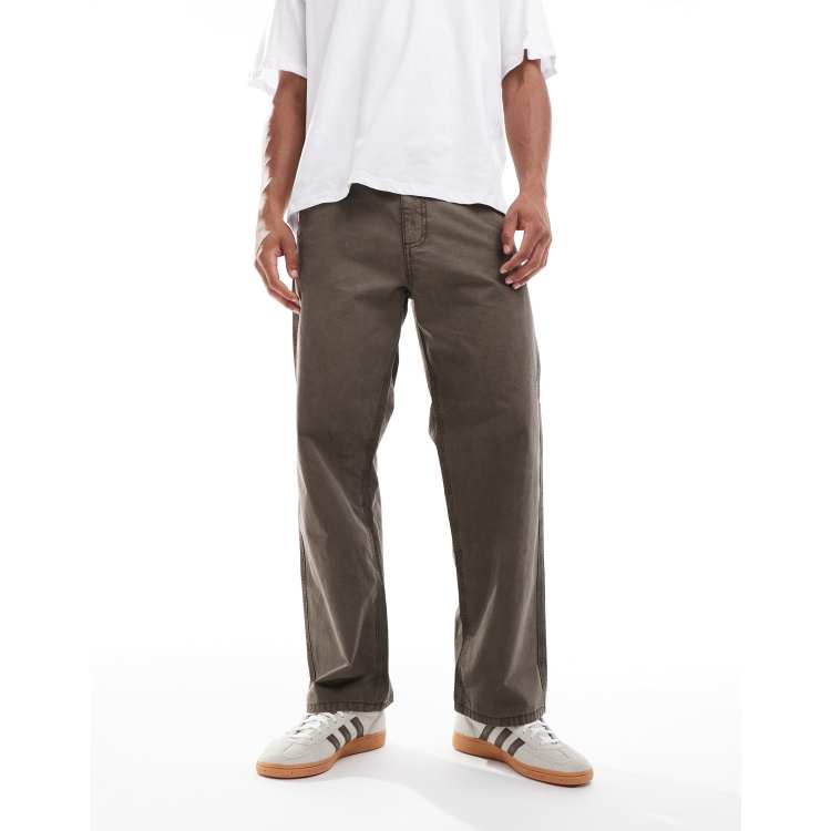 Jack & Jones – Spodnie w stylu roboczym o luźnym kroju w