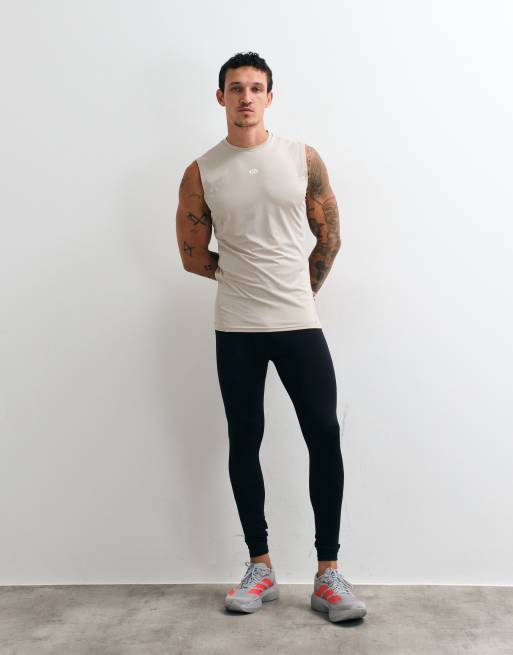 Jack & Jones Sports baselayer leggings in black, 2 of 5