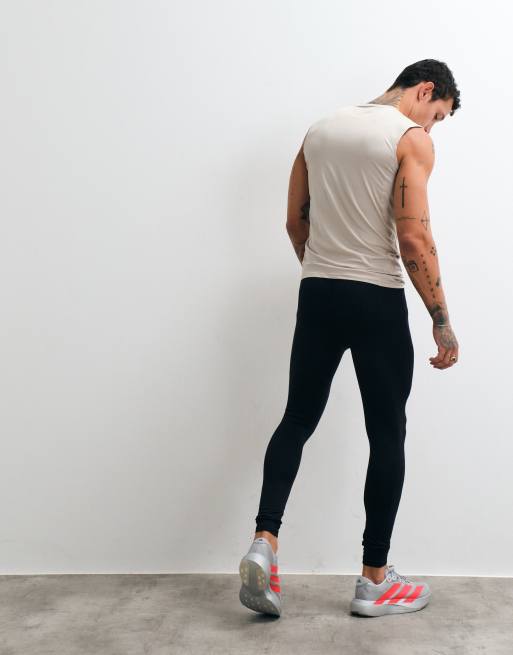 Jack & Jones Sports baselayer leggings in black, 4 of 5