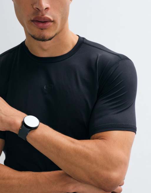 Jack & Jones Sports baselayer t-shirt in black, 3 of 5