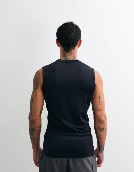 Jack & Jones Sports podkoszulek bazowy w kolorze czarnym, 4 z 5