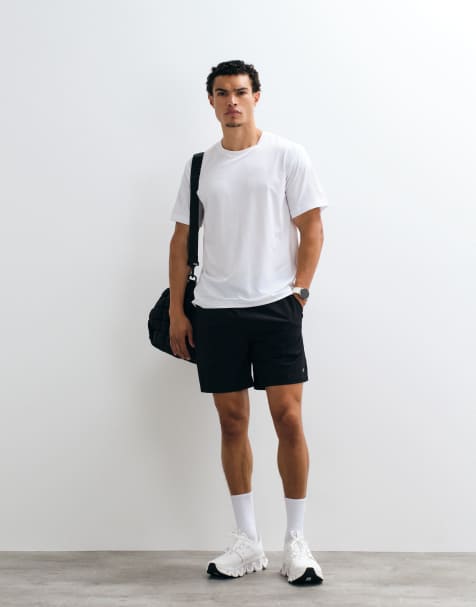 Jack & Jones Sports sneldrogende shorts met ritszak in zwart - view 1