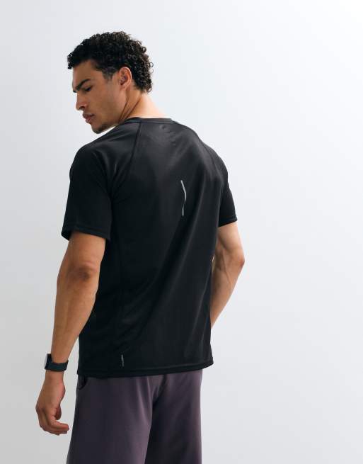 Jack & Jones - Sports - T-shirt da allenamento leggera in rete nera, 5 di 5