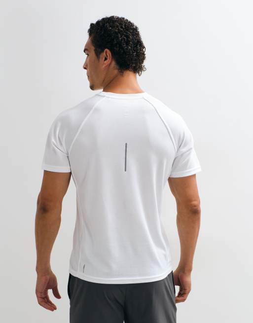 Jack & Jones Sports t-shirt d'entraînement en mesh léger blanc, 5 de 5