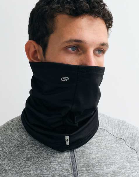 Jack & Jones Sports woven snood in black - view 1