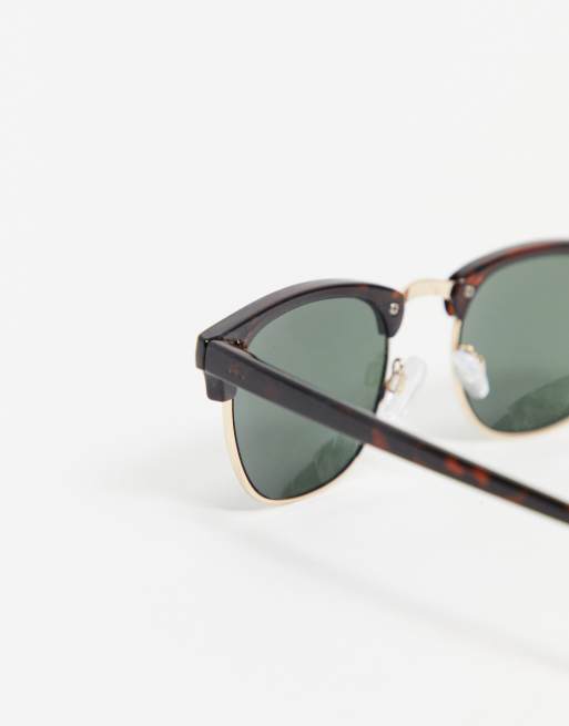 Jack & Jones square sunglasses in tortoiseshell, 2 of 4