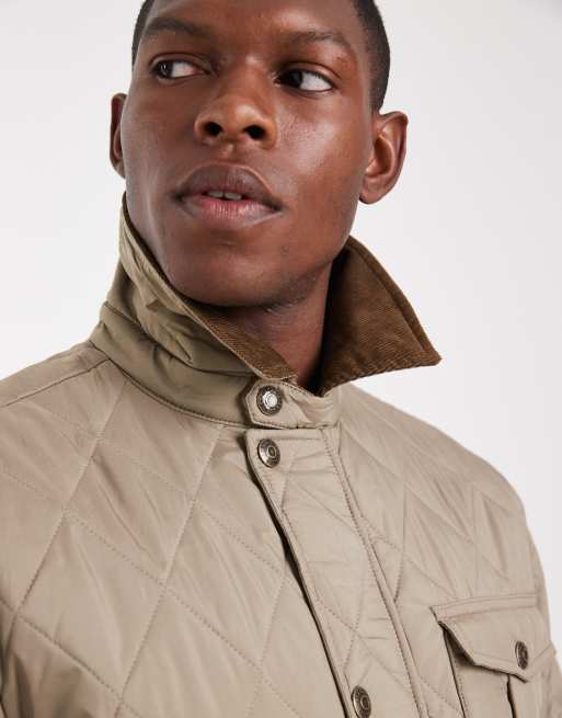 Jack & Jones – Steppjacke in Beige mit Cordkragen, 5 von 5