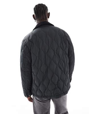 JACK & JONES Steppjacke Herren – Leichte Pufferjacke, Winddicht, Mit Recyceltem Polyester