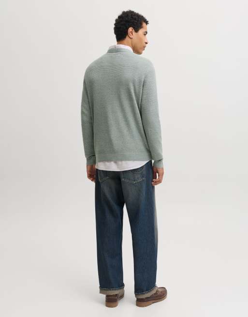 Jack & Jones stickad pullover i laurel wreath, 2 av 7