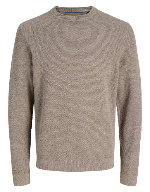 Jack & Jones stickad pullover i morel, 7 av 7